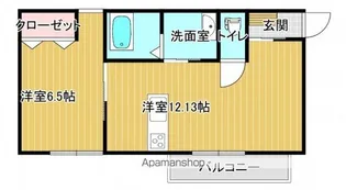 azul(アズール)【2階】の間取り