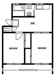 クロノス松戸南【2階】の間取り