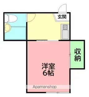 新久荘【2階】の間取り