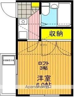 スターパレスⅠ・Ⅱ【Ⅱ103号室】の間取り