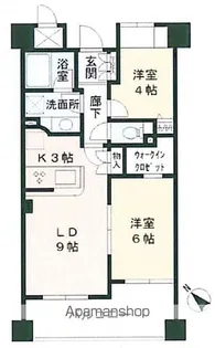 エーデルブルク【3階】の間取り