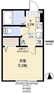 VERT BONHEUR(ヴェール・ボヌール)【1階】の間取り