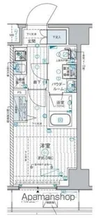 GENOVIA西横浜【4階】の間取り