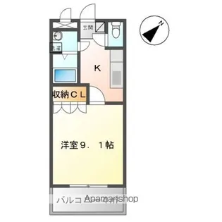 セレッソ【1階】の間取り