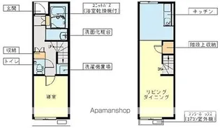 レオネクストクラジヤイ【1階】の間取り