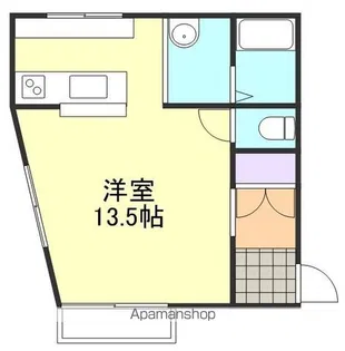 ヒルトンハイツ【3階】の間取り