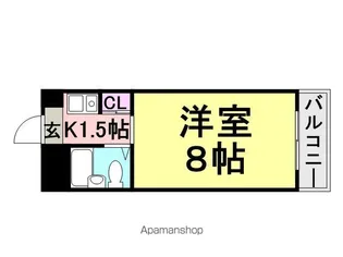 シャトーリーベ【2階】の間取り