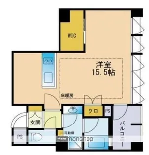 THE APARTMENT HAKATA【7階】の間取り