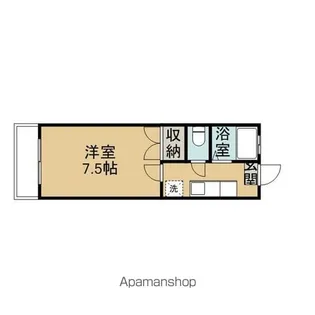 アネックス黒石野【205号室】の間取り