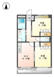 FOREST HILLS(フォレスト ヒルズ)【2階】の間取り