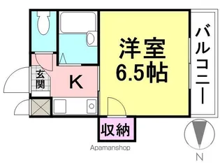 松本ハイツ【205号室】の間取り