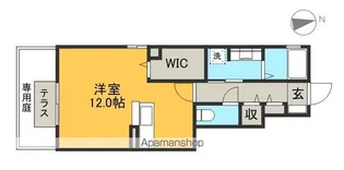 メゾン・シャローム【1階】の間取り