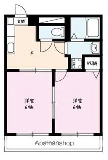 ハイブリッジ・Ⅰ【402号室】の間取り