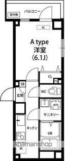 リブリ・エイリアス【2階】の間取り