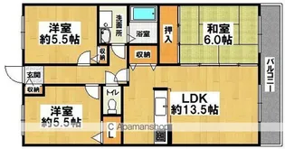 カルム長堀【2階】の間取り