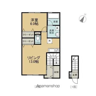 NEXT【206号室】の間取り