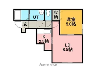 モンレーヴⅦ【2階】の間取り