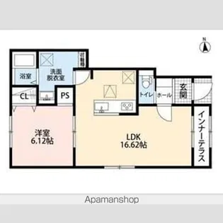 リーブルファイン足立花畑【1階】の間取り