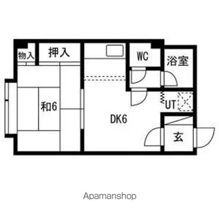 曙リバーサイドビル【3階】の間取り