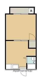 シャトーハイツ【102号室】の間取り