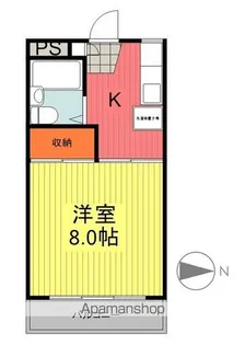 クレール ヒロ【503号室】の間取り
