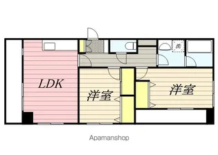 TRIBUTE CENTRAL【3階】の間取り