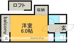 LIVEXV・B【1階】の間取り
