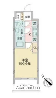 アステリ鶴舞エーナ【2階】の間取り
