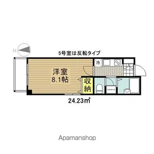 メゾン・ド・ビジェ【2階】の間取り