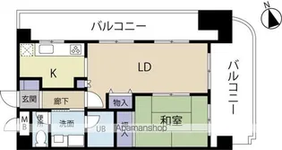 PRATIQUESHINMARUKO【6階】の間取り