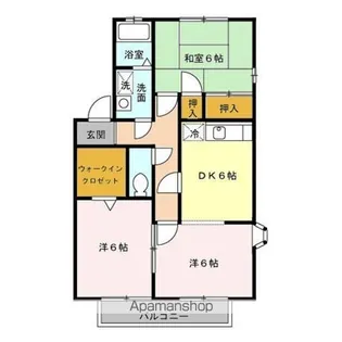 アーバンヒルズ Ⅱ【1階】の間取り