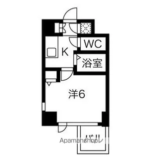 東京都江東区古石場1丁目【マンション】の間取り
