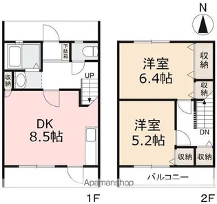 LA・AKI【7号室】の間取り