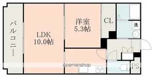 エルフィナ八王寺 B棟【4階】の間取り