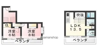 セトルM【4階】の間取り
