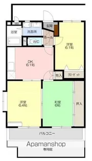 Woody House・【1階】の間取り