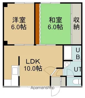 みどりマンション【302号室】の間取り