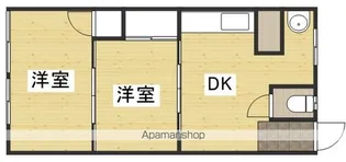 ラスカビル(杉本)【301号室】の間取り
