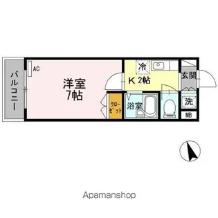 ヒルズ吉祥寺【2階】の間取り