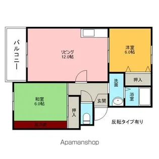 エクセル千葉寺【1階】の間取り