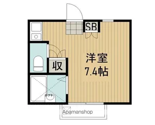 ボナール井草【202号室】の間取り