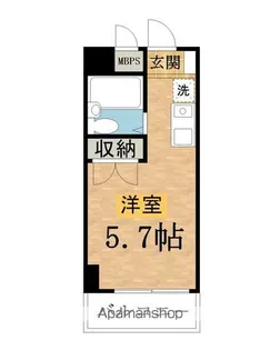 エステート大浦【302号室】の間取り