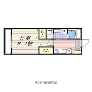 REGALO幕張【2階】の間取り