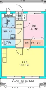 I−SERENE大橋【4階】の間取り