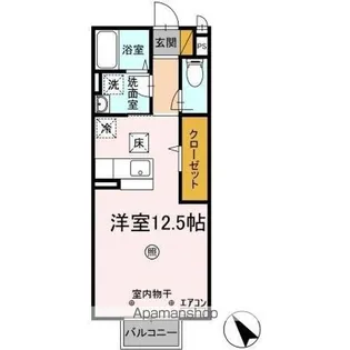 エスポワール緑が丘【1階】の間取り