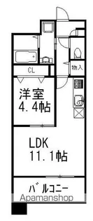 グリシーヌ【2階】の間取り