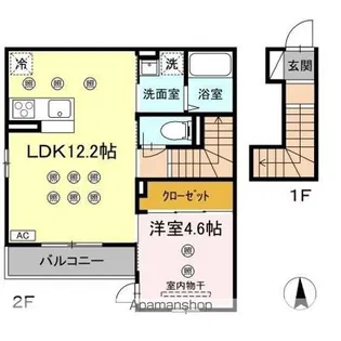 パル中倉【2階】の間取り