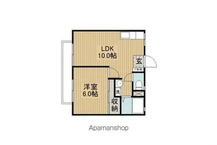 パナハイツセブンC棟【202号室】の間取り