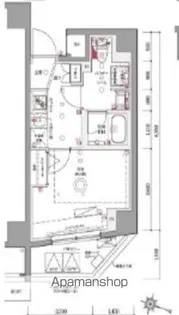 OMNIA FRAME 横濱吉野町【3階】の間取り