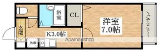 タウンコート天美A棟【1階】の間取り